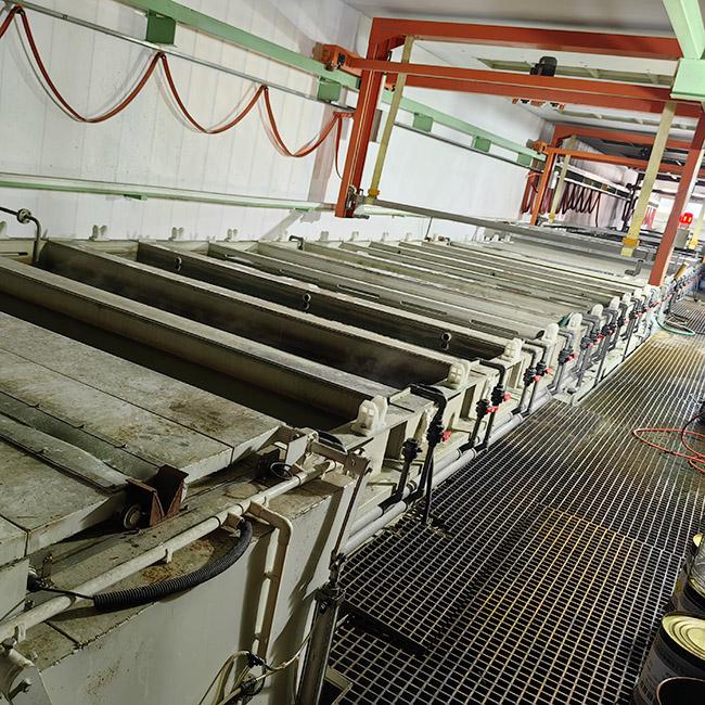 紫铜、黄铜、青铜清洗、抛光、钝化生产线